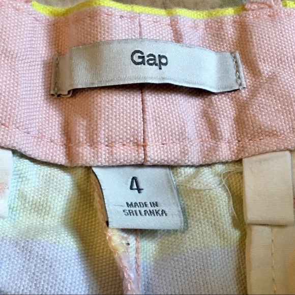 Gap‎ sunkissed shore pink multi stripe shorts 4 - Picture 7 of 8